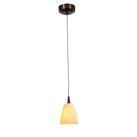 A large image of the Access Lighting 94941LED-4 Bronze / Amber Marble
