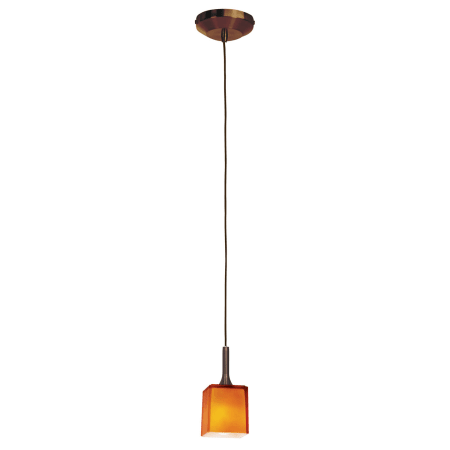 A large image of the Access Lighting 96918-120V-5 Bronze / Amber