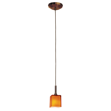 A large image of the Access Lighting 96918 Bronze / Amber