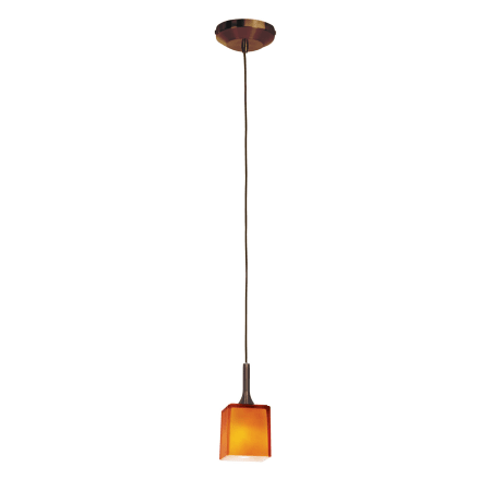 A large image of the Access Lighting 97918 Bronze / Amber