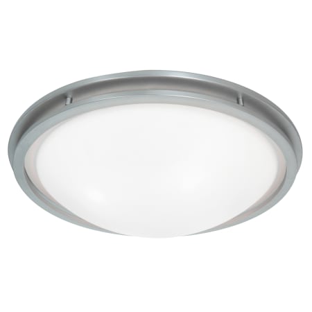 A large image of the Access Lighting 20458-CFL Brushed Steel / White
