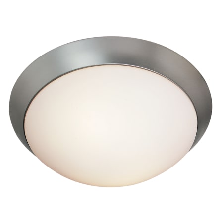 A large image of the Access Lighting 20624-CFL Brushed Steel / Opal