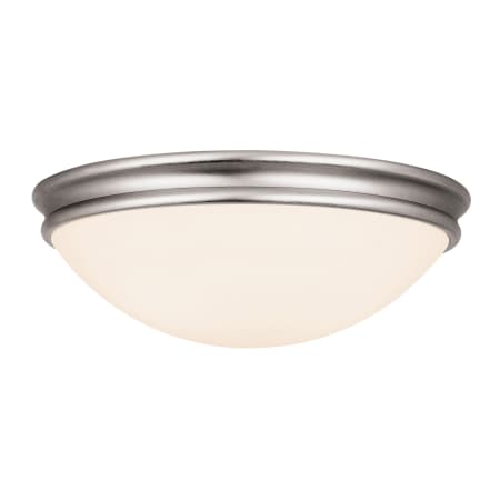 A large image of the Access Lighting 20726-CFL Brushed Steel / Opal