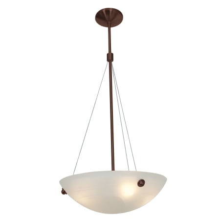A large image of the Access Lighting C23072-CFL Bronze / Alabaster