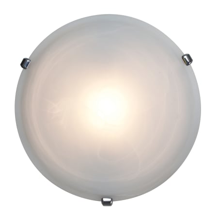 A large image of the Access Lighting 50050-CFL Chrome / Alabaster