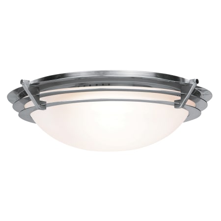 A large image of the Access Lighting 50091-CFL Brushed Steel / Frosted