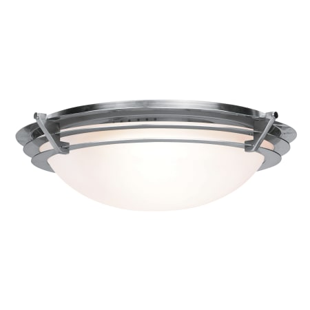 A large image of the Access Lighting 50093-CFL Brushed Steel / Frosted