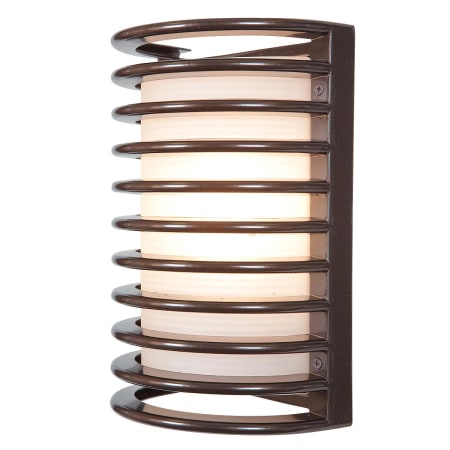 A large image of the Access Lighting 20300MG Bronze / Ribbed Frosted