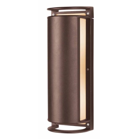 A large image of the Access Lighting 20343 Bronze / Ribbed Frosted