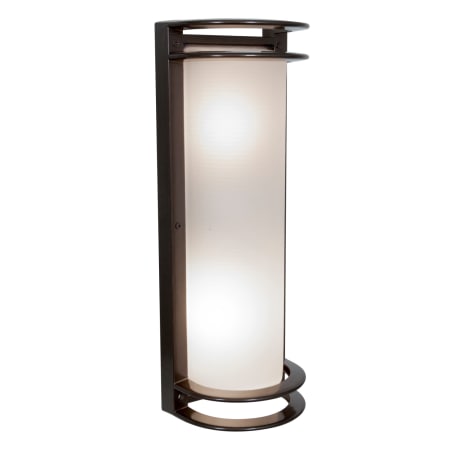 A large image of the Access Lighting 20344 Bronze / Ribbed Frosted