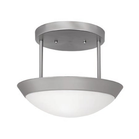 A large image of the Access Lighting 20638 Brushed Steel / Opal