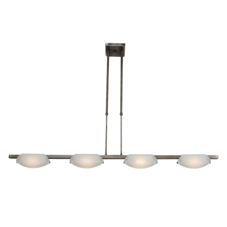 A large image of the Access Lighting 63958 Matte Chrome / Frosted