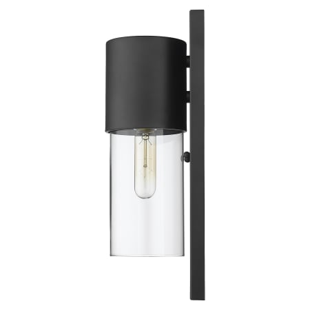 A large image of the Acclaim Lighting 1511CL Acclaim Lighting 1511BKCL Sconce