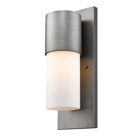 A large image of the Acclaim Lighting 1511 Acclaim Lighting-1511-Light On - Matte Nickel