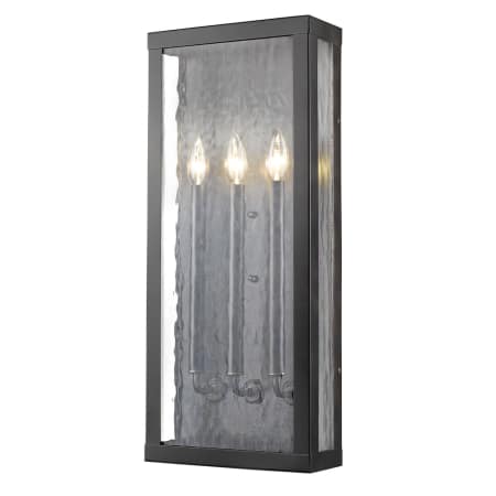 A large image of the Acclaim Lighting 1522 Acclaim Lighting-1522-Light On - Oil Rubbed Bronze