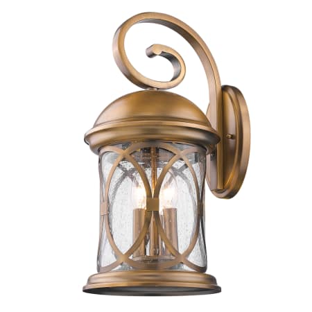 A large image of the Acclaim Lighting 1531 Acclaim Lighting-1531-Light On - Antique Brass