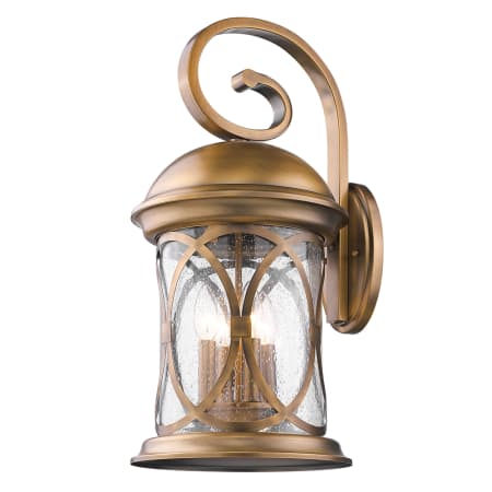 A large image of the Acclaim Lighting 1532 Acclaim Lighting-1532-Light On - Antique Brass
