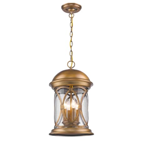 A large image of the Acclaim Lighting 1533 Acclaim Lighting-1533-Light On - Antique Brass