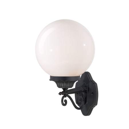 A large image of the Acclaim Lighting 5261 Matte Black with White Glass