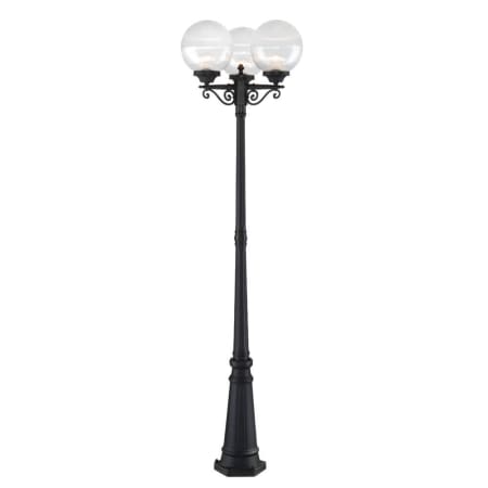 A large image of the Acclaim Lighting 5269 Matte Black with Clear Glass