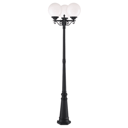 A large image of the Acclaim Lighting 5269 Matte Black with White Glass