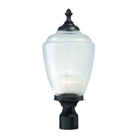 A large image of the Acclaim Lighting 5367 Matte Black with Clear Glass