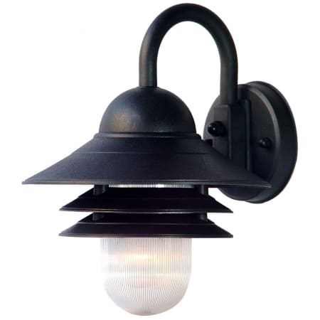 A large image of the Acclaim Lighting 82 Matte Black