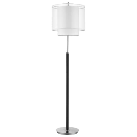 A large image of the Acclaim Lighting BF714 Espresso / Brushed Nickel / Sheer Snow