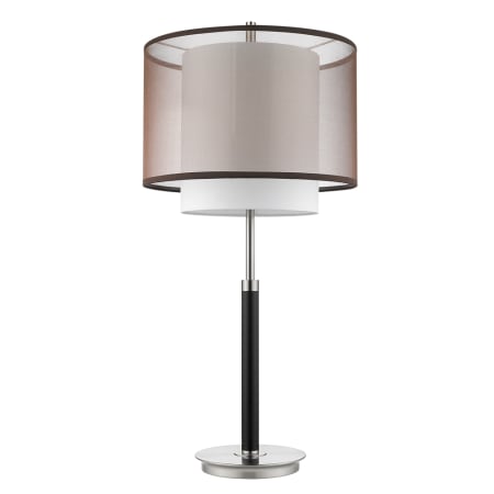 A large image of the Acclaim Lighting BT712 Espresso / Brushed Nickel / Smoke Gray