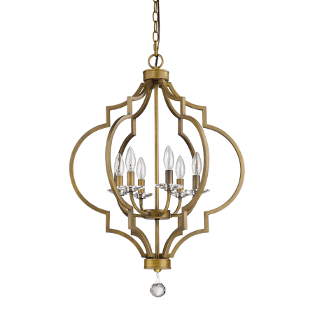A large image of the Acclaim Lighting IN11018 Raw Brass