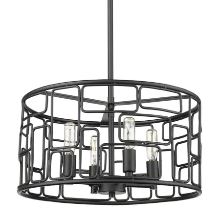 A large image of the Acclaim Lighting IN21131 Matte Black
