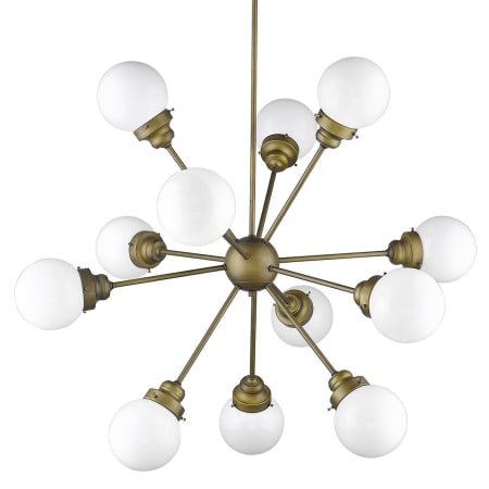 A large image of the Acclaim Lighting IN21225 Raw Brass