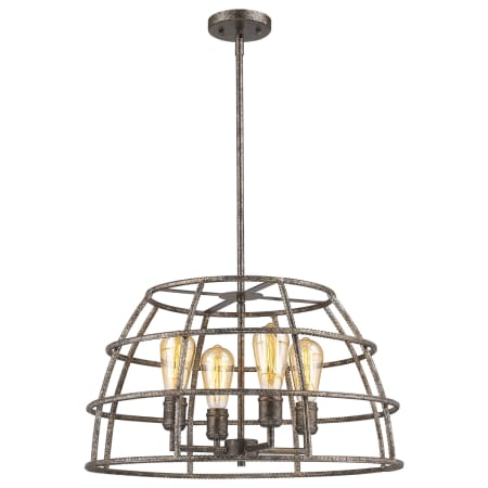 A large image of the Acclaim Lighting IN21346 Acclaim Lighting-IN21346-Light On - Antique Silver