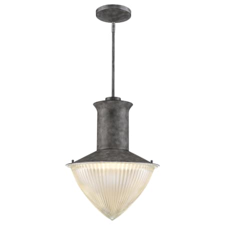 A large image of the Acclaim Lighting IN21375 Acclaim Lighting-IN21375-Light On - Ash