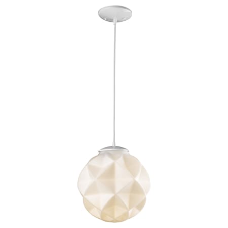 A large image of the Acclaim Lighting IN31210 Acclaim Lighting-IN31210-Light On - White