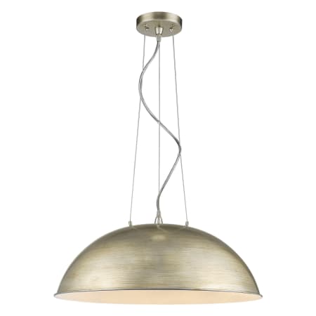 A large image of the Acclaim Lighting IN31450 Acclaim Lighting-IN31450-Light On - Washed Gold