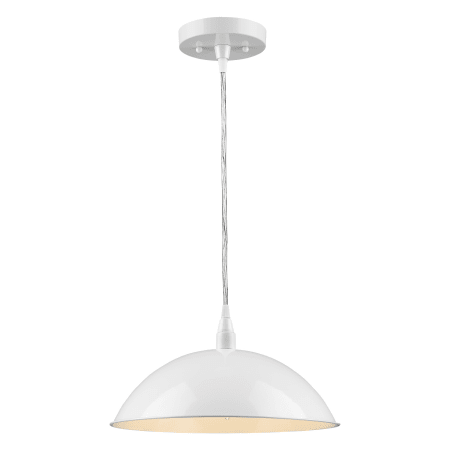 A large image of the Acclaim Lighting IN31451 Acclaim Lighting-IN31451-Light On - White