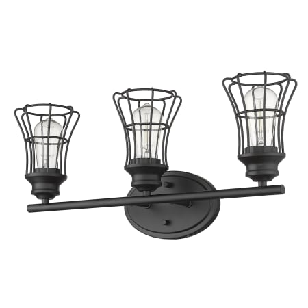 A large image of the Acclaim Lighting IN41282 Matte Black