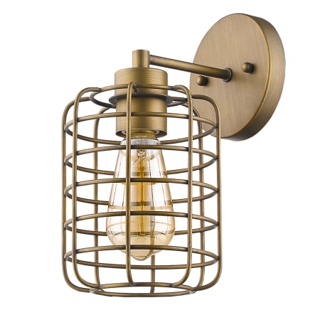 A large image of the Acclaim Lighting IN41332 Raw Brass