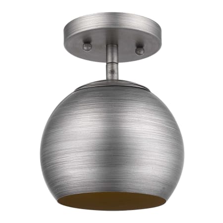 A large image of the Acclaim Lighting TP7263 Hand Painted Weathered Pewter / Gold