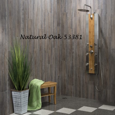 A large image of the ACP 540-WATERPROOF-WOODLOOK-TILE-KIT Natural Oak 53381