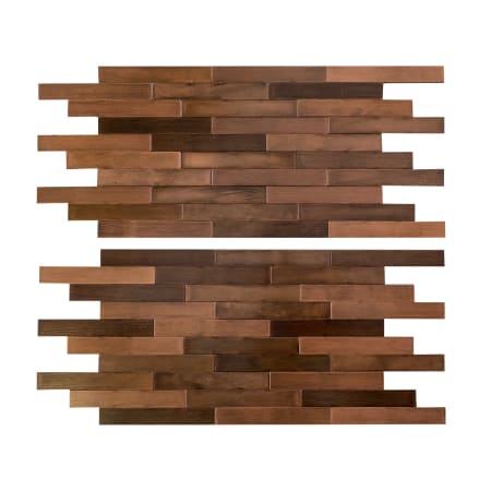 A large image of the ACP A50-PEEL-STICK-MOSAIC-TILE Pack of 2 - Aged Copper