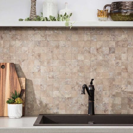 A large image of the ACP AC-COLLAGE-SQUARE-KIT Aged Travertine