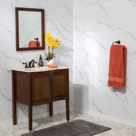 A large image of the ACP 535-WATERPROOF-WALL-TILE Carra Marble - Lifestyle - 53510