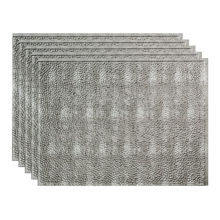 A large image of the ACP B55 Crosshatch Silver