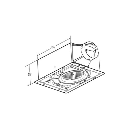 A large image of the Aero Pure ABFS0511DL6 drawing