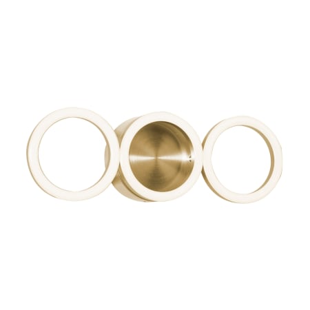 A large image of the AFX GLOS0514L30D1 Satin Brass