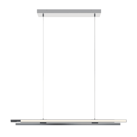 A large image of the AFX IDRP0344LAJUD Satin Nickel / White