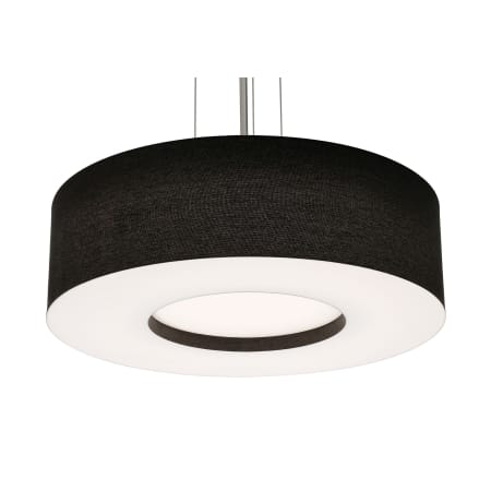 A large image of the AFX MCP2432MBSN Satin Nickel / Black / White