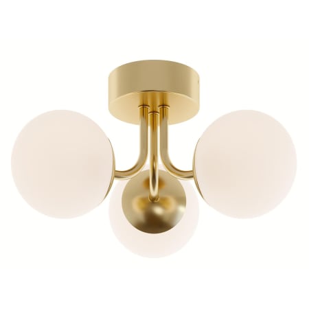 A large image of the AFX METC15L30D1 Satin Brass